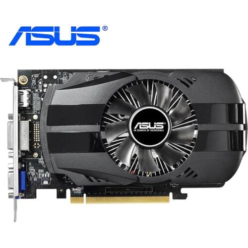 ASUS Graphics Card GTX750 2GB 128Bit GDDR5 Video Cards for nVIDIA geforce VGA Cards Geforce GTX750-FML-2GD5 GTX 750 2G Hdmi Used