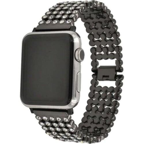 Starry Diamond Fashion Strap for Apple Watch Band Series 6/5/4/3/2/SE Exquisite Metal Bracelet Belt for iWatch 38mm 42mm 40/44mm