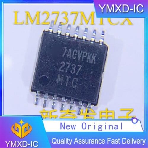 10Pcs/Lot New Original Lm2737mtcx Patch TSSOP-14 2737mtc Synchronous Buck Regulator Chip
