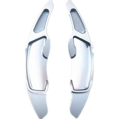 2PCS Aluminum Steering Wheel Shift Paddle Shifter Extension for Subaru Legacy WRX STI Forester impreza XV Outback accessories