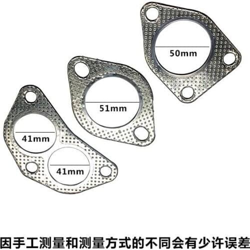 3 models Exhaust Manifold Gasket for Chinese Brilliance BS4 M2 1.6L Engine 2009 Auto car motor parts 3014112