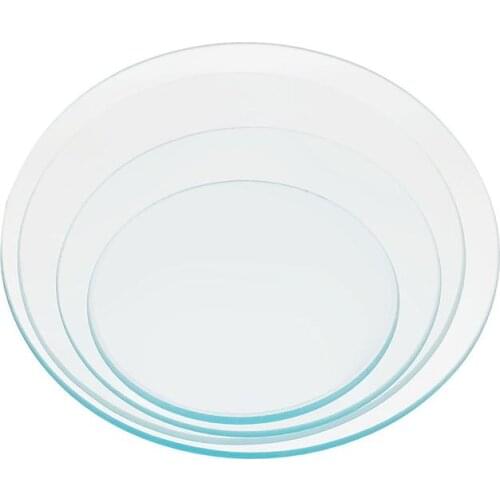 4Pcs Laboratory High Temperature Resistant Watch Glass Thickened Watch Glass 60mm+75mm+90mm+100mm