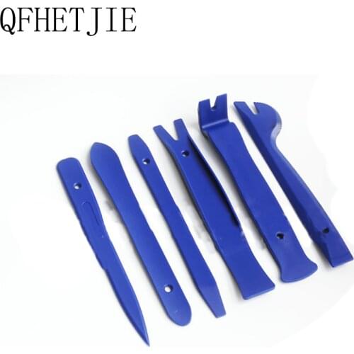 QFHETJIE Auto Parts Tool 6-piece Interior Panel Removal Audio Tool Skid Plate Installation Door Panel Dashboard Interior