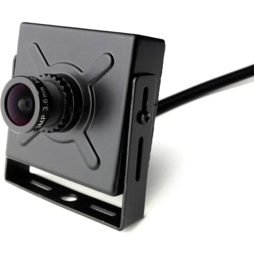 Mini CCTV 2.0MP 1080P AHD Security Camera 3.6mm 3MP HD Lens Metal Case Housing Indoor Use V30E
