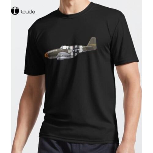 P-51 Mustang Active T-Shirt Tee Shirt