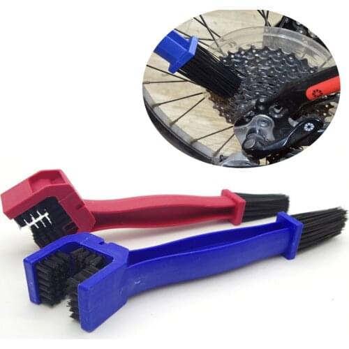 Plastic Motorcycle Bicycle Chain Cleaing Brush Gear Grunge Brush Cleaner Outdoor Tool FOR honda cmx 450 rebel suzuki c50 bouleva