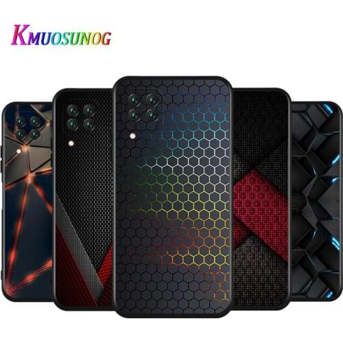 Mature Texture Carbon Fiber For Huawei Nova 2 2i 3 3E 3I 4 4E 5 5I 5Z 5E 5T 6 7 7I 8 SE Lite Pro SE Silicone Phone Case
