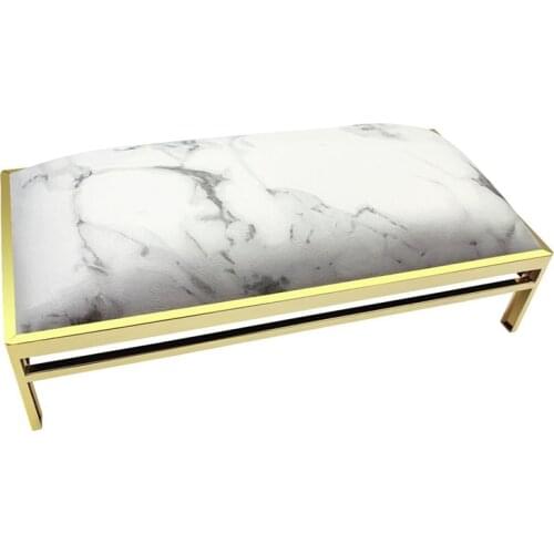 1 Pcs Marble Manicure Pillow Supportable Desktop Hand Stand Manicure Table Mat Arm Wrist Hand Rest Salon Tools