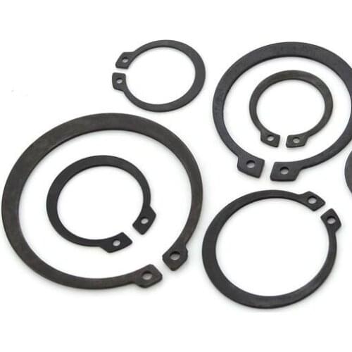 10pcs Dia 47-90mm 48/50/52/55/58/60/62/65/68/70/72/75/78/80/85mm External Retaining Circlip Ring for Shaft Bearing