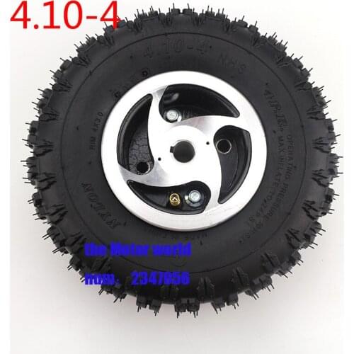 Free shipping NEW 4.10-4 410-4 4.10x4 WHEEL TIRE TYRE RIM tire with hub for Off Road Go Kart