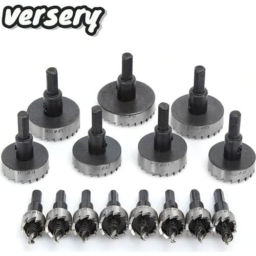 Free shipping High Quality 12-80mm high speed steel Drill Bit Hole Saw Stainless Steel Metal Aluminum Alloy HOT HSS Drill Bits