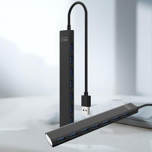 USB 3.0 Hub 5Gbps Plug and Play Splitter USB Power Supply Distributor for Windows