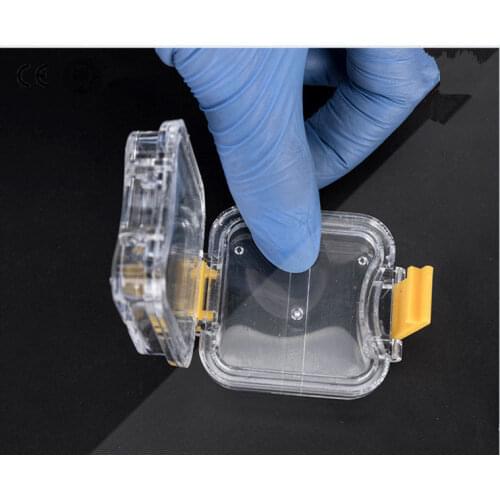 12pcs Denture Storage Box/ Membrane Tooth Box Dental Tooth Box with Film