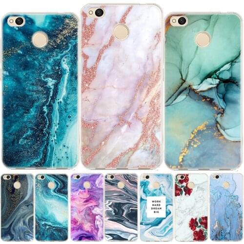 Marble Geometry Soft TPU Case Cover For Coque Xiaomi Mi A1 A2 Mi 8 Pro Redmi K20 Pro 7A 4A 5A 6A 4X 5 Plus Note 7 4 4X 5 6 Pro