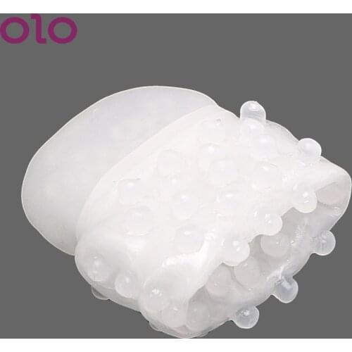 OLO 3 Styles Male Masturbator Silicone Artificial Vagina Pussy Masturbation Cup Sex Toys for Men Adult Products