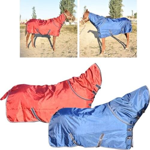 Waterproof Thermal Horse Turnout Sheet Equestrian Blanket Coat Equine Warmer