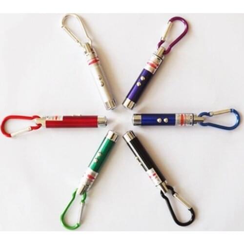 High Quality 3 In 1 Red Laser Pen 1mV 49 Feet Laser Mini LED Flashlight Beam Light Pointer for Multi Work Teaching Training Tool