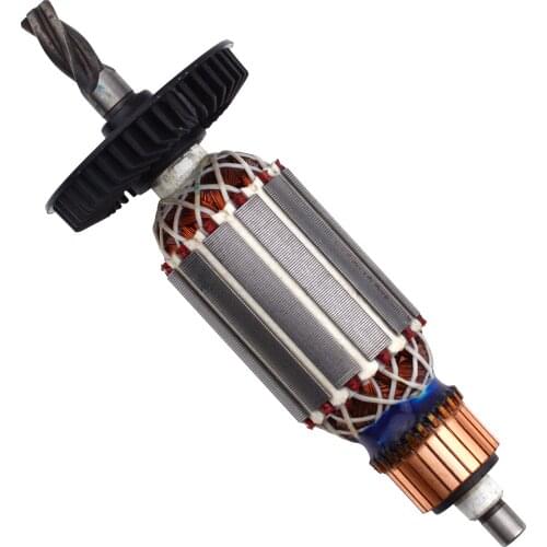 220V/240V Armature Rotor anchor replacement For BOSCH GBH2-20 GBH 2-20 GBH2-20S GSB18-2 GSB 18-2 Rotary hammer Electric 4 Teeth