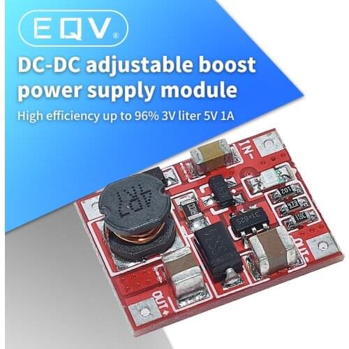 DC-DC Boost Power Supply Module Converter Booster Step Up Circuit Board 3V to 5V 1A Highest Efficiency 96% Ultra Small