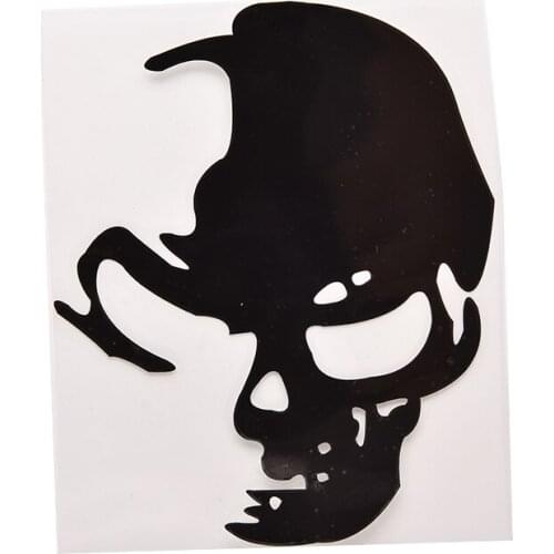 1Pcs Cool Skull Car Stickers Funny Creative Car Decorations Car Styling Tools 8cm*12cm