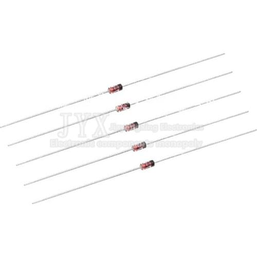 100pcs 1/2W Zener diode DO-35 BZX55C2V2 2V 2V2 2V4 2V7 3V 3V3 3V6 3V9 4V3 4V7 5V1 5V6 6V2 6V8 7V5 8V2 9V1 10V 11V 12V 13V 15V