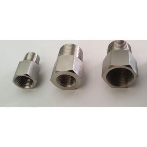 2pcs DN8 DN10 outer inner thread filling core inside outside wire adapter reducing conversion fittings screw bolt SUS304