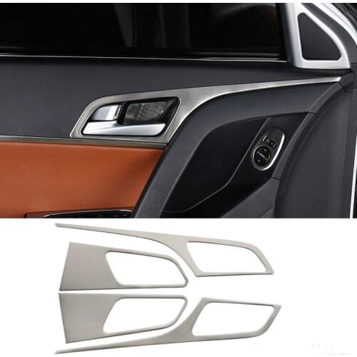 4PC For Hyundai Ix25 Inner handle Decoration frame