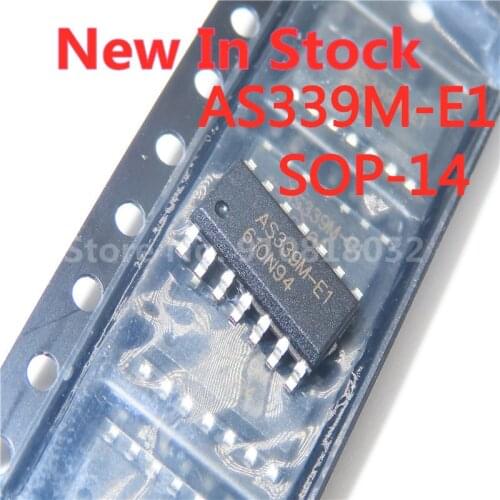 5PCS/LOT AS339M-E1 AS339M SOP-14 power management IC chip In Stock NEW original IC
