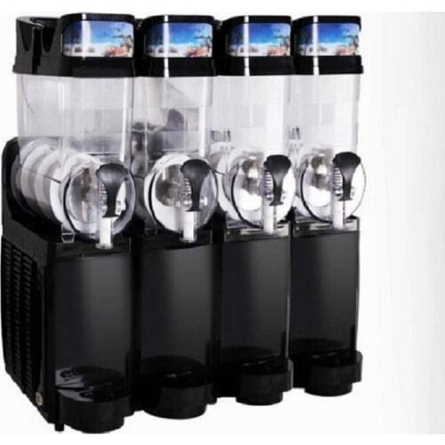 60L Four tanks of Snow melting machine commercial slush machine beverage ice machine and frozen JuiceR 15L*4