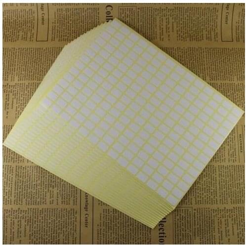 9*13MM White Blank Sealing sticker/ DIY gift package label / paper stickers