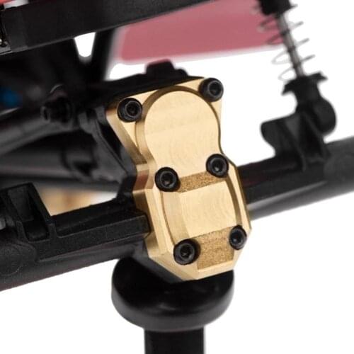 Toy Car Accessories 1/24 Simulation Model Axial Scx24 Bridge Counterweight Brass Cover Cover 90081 Brass Counterweight J2R6