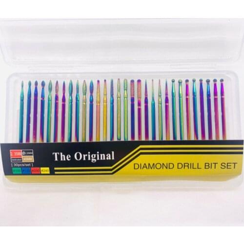 Nail Drill Burr Bits Milling Cutter Bit Professional Electric Nail Files Accessories for Remove Acrylic Nails Gel Salon SPA