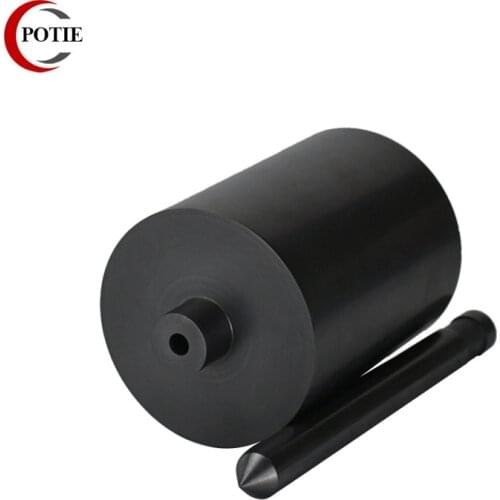 AVC 76x122 AVCS 15X168MM High Purity High Density Graphite Crucible For Silver And Gold Melting