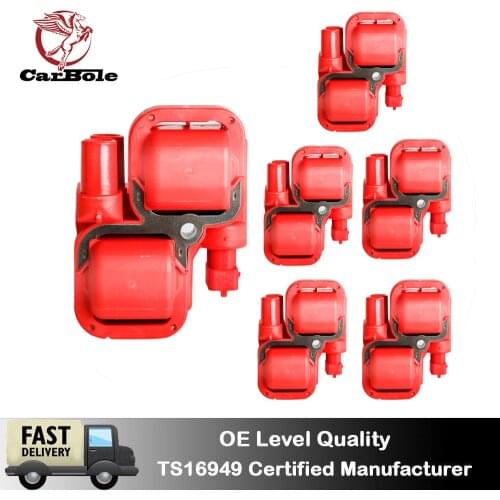 CarBole 6pcs UF359 Ignition Spark Coils Set fit for Mercedes Benz Ignition Coil Pack Car Accessories&Parts