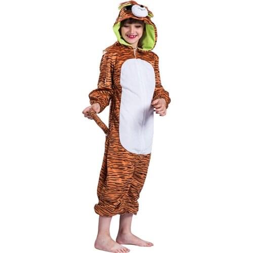 Halloween Festival Stage Competition Melodrama Performance Costume Animal Theme Tiger Cosplay Costume Party Role-playing Suit
