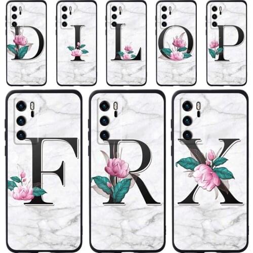 Mobile Phone Cases for Huawei P20/P20 Pro / P20 Plus/P30/P30 Pro / P30 Plus/P30 LITE/ P40/P40 Pro 26 Letter Series