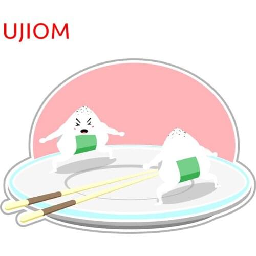 UJIOM Wall Stickersoh Onigiri Rice balls Kawaii Child Bedroom Decoration Sticker Accessories Wallpaper Room Home Decor Art Decal