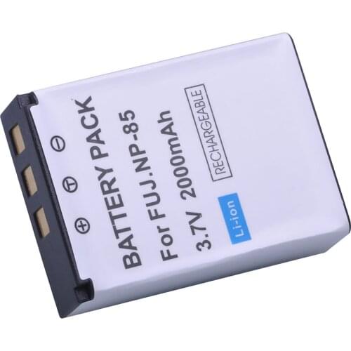 NP-85 2000mAh NP-85 Rechargeable Batteries for Fujifilm NP-85, BC-85, BC-85A FinePix S1, FinePix SL2