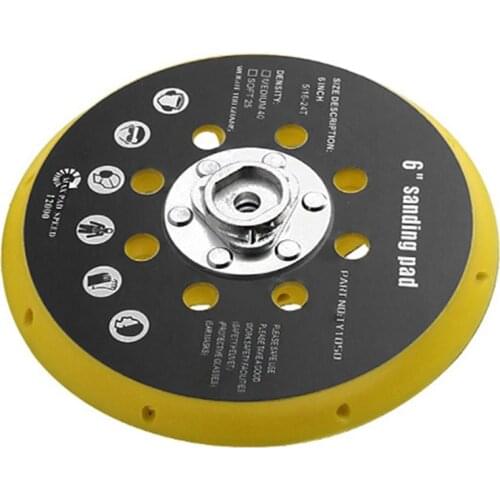 6 Inch 150mm 17 Holes Sander Backing Pad Compatible With Festool RO1 ES150 ET2 ES150 ETS150 For BO6030 & BO6040