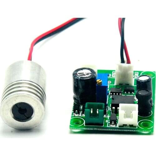 Industrial 405nm 100mw Violet Blue Focus Dot Module 18x25mm