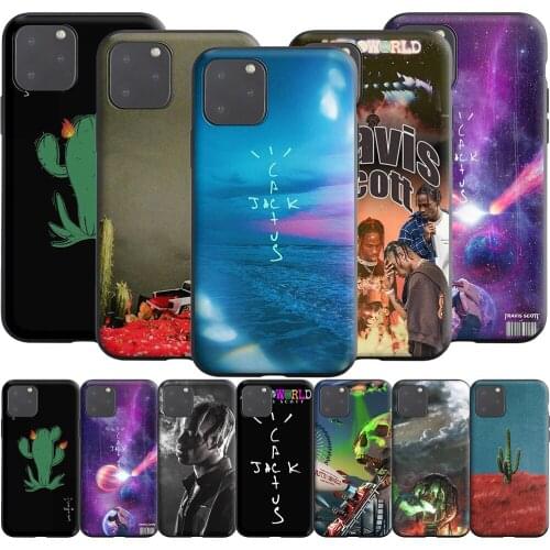 Cactus Jack Travis Scott Silicone Case for Realme Narzo 30A GT NEO C3 C25 C21 C20 C17 C15 C12 C11 8 7 7i 6 6i Pro