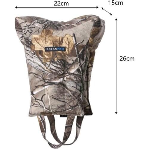 ROLANPRO Portable Cool Camouflage Wildlife Bird Watching Photography Bag For Hunting Animal Photo Shooting Camera Bean Bags