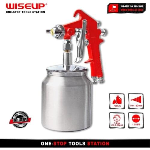 WISEUP Professional Pneumatic Airbrush Household Paint Spray Gun High Quality Sandblasting Gun For Painting Car Pneumatic Tool
