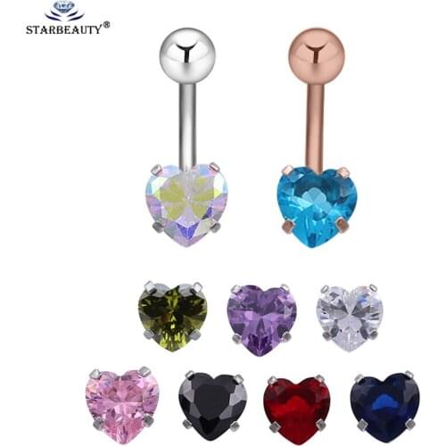 1Pc Sexy Factory Price Anti Allergy Simple Lounger Titanium Earrings Ear Nail Belly Button Rings Navel Piercing Drop Shipping