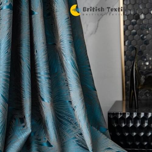 2021 New Style European Style Simple Shade Cloth Heat Insulation Sunscreen Floor Curtain Curtains for Living Dining Room Bedroom