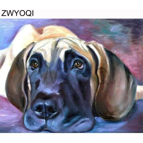 5D DIY Diamond embroidery Cross stitch Shar Pei Full Round Diamond painting Shar Pei dog Full Square Diamond mosaic Shar Pei dog