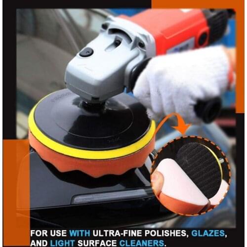 Car Polishing Sponge Polishing Pad Kit Buffing Pads Car Care Polisher Waxing Polishing Set
