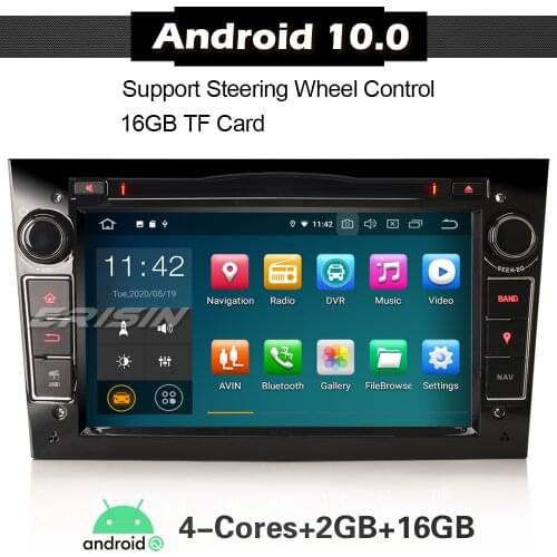 5160 Car Stereo for Opel Vauxhall Corsa Vectra Zafira Astra DAB+ 4G WIFI DVB Autoradio 2 din Android 10 SatNav Black Grey