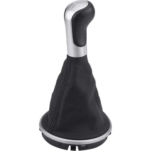 5 Speed Gear Shift Knob Lever Gaiter Boot Cover for Skoda Fabia MK2 Roomster 5J0711113F