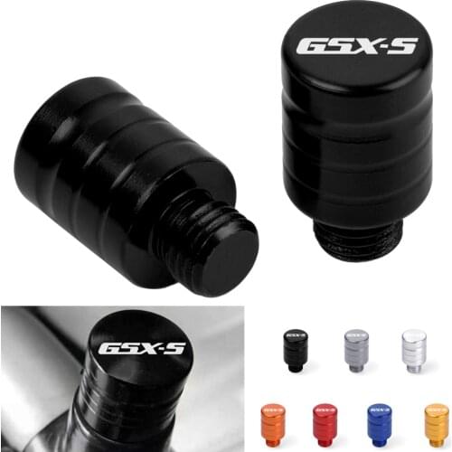 CNC Aluminum M10 Motorcycle Mirror Hole Blanking Plugs Screws with Anodic Oxidation For SUZUKI GSXS750 GSXS1000 GSXS125 GSXS150